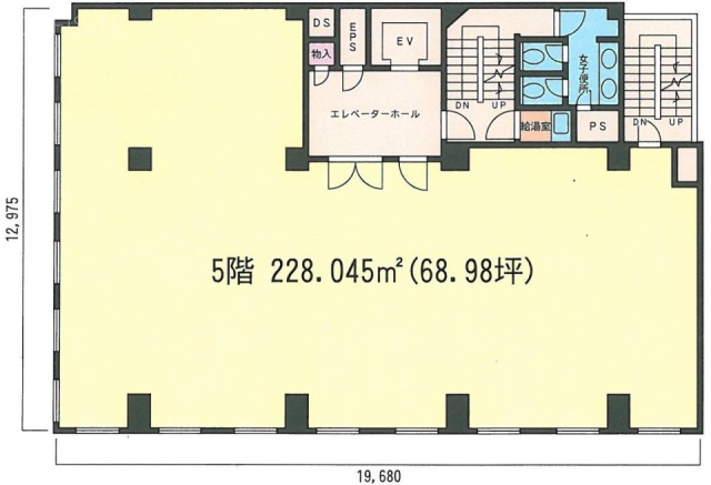 出雲ビル5F 間取り図