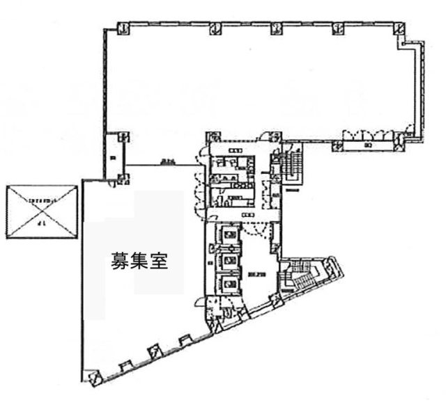 JRE神田小川町ビル7F 間取り図