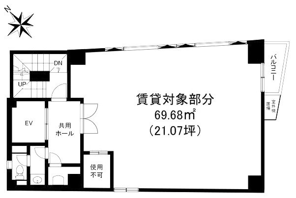 美津野商事本社ビル2F 間取り図