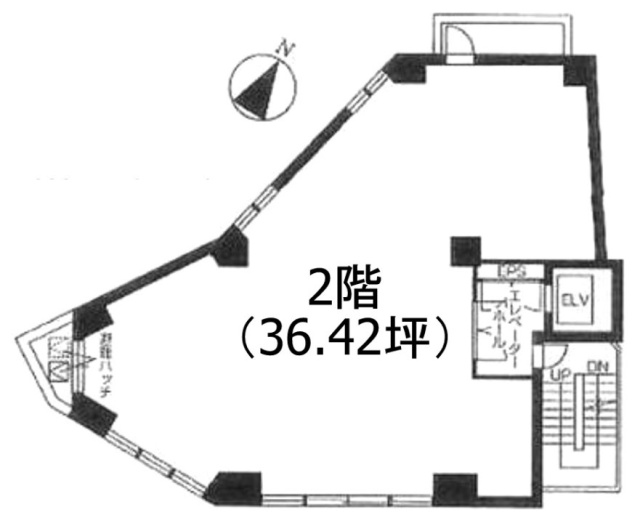 常盤台IGビル2F 間取り図