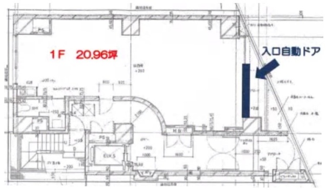 ACN日本橋小網町ビル1F 間取り図