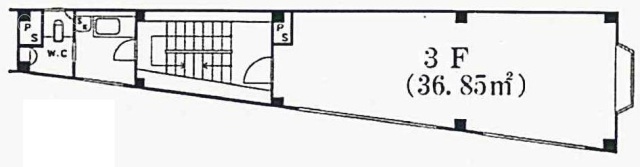 山商ビル3F 間取り図