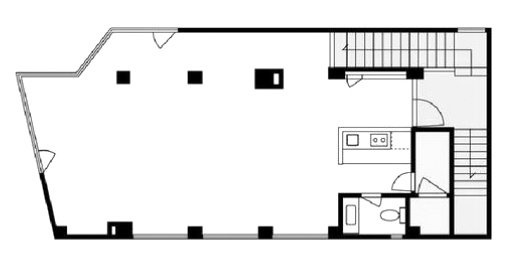 PLAZA KAYビル3F 間取り図