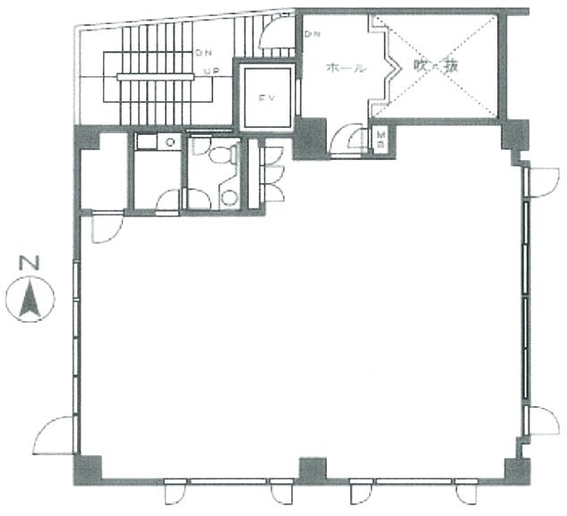 第二シバビル5F 間取り図