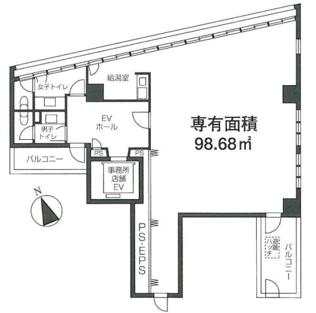 アシストビル5F 間取り図