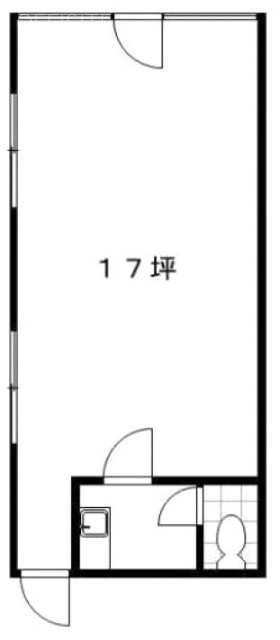 田中ビル102 間取り図