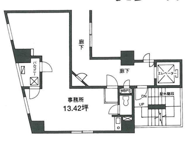 MT道玄坂ビル301 間取り図