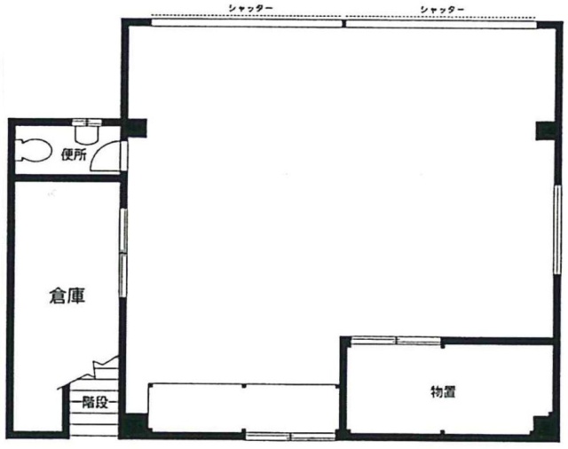 アートブリックビル1F 間取り図