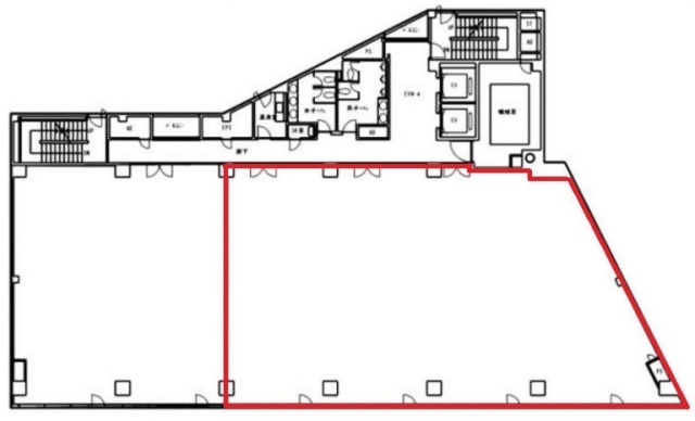 ONEST西五反田スクエア4F 間取り図