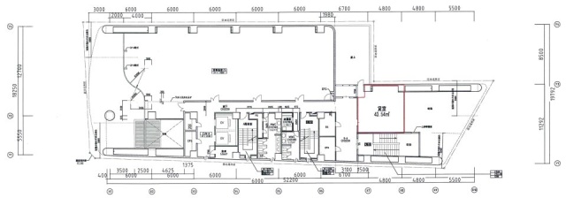 JRE西新宿テラス2F 間取り図