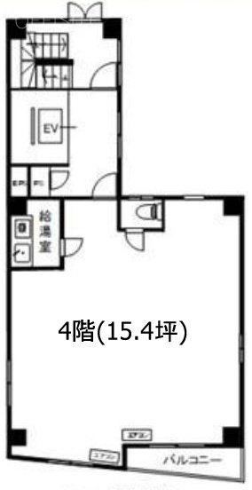 大藤ビル4F 間取り図