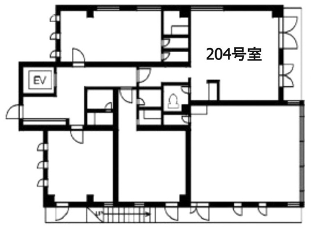 佐竹SHビル204 間取り図