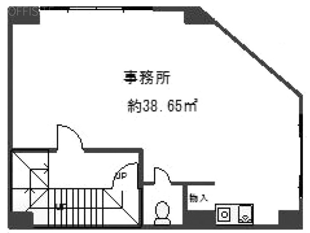 マエダビル4F 間取り図