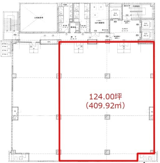 新横浜214ビルAB 間取り図