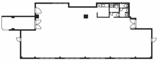 KN渋谷19F 間取り図