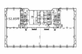 芝NBFタワー1204 間取り図