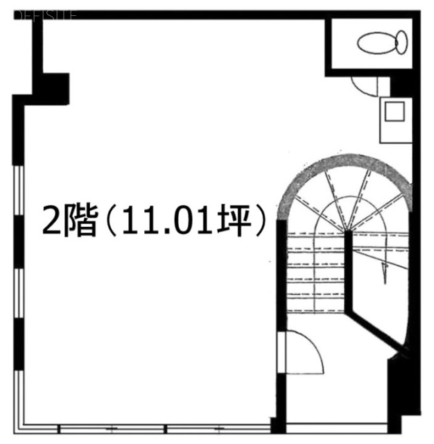 星野ビル2F 間取り図