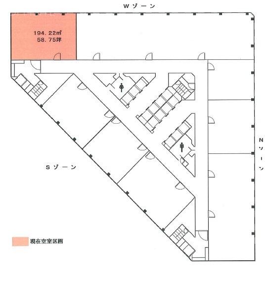 新宿第一生命ビル15F 間取り図