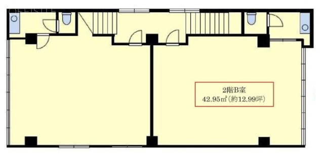 安達ビルB 間取り図