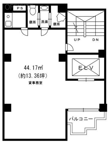 IL CENTRO TEATRO(イルチェントロテアトロ)8F 間取り図
