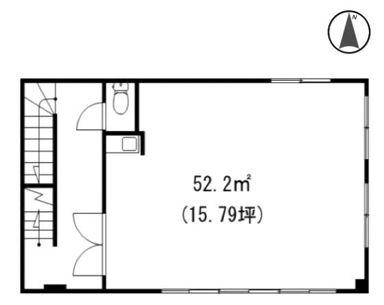 長戸ビル2F 間取り図