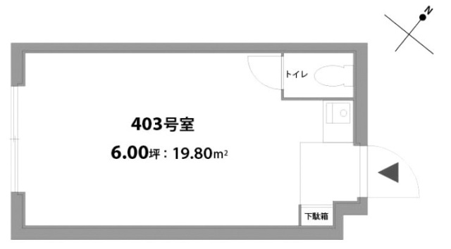 メゾンドラーク403 間取り図