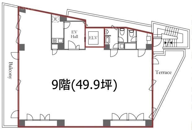 MTCビル9F 間取り図