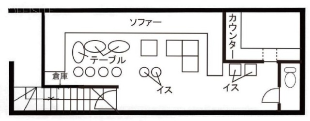 新橋NビルB1F 間取り図
