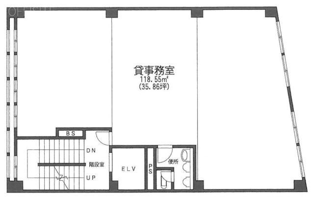 目黒東豊ビル3F 間取り図