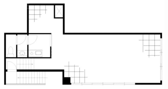 五番街ビル2F 間取り図