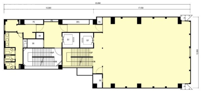 銀座8丁目ビル8F 間取り図