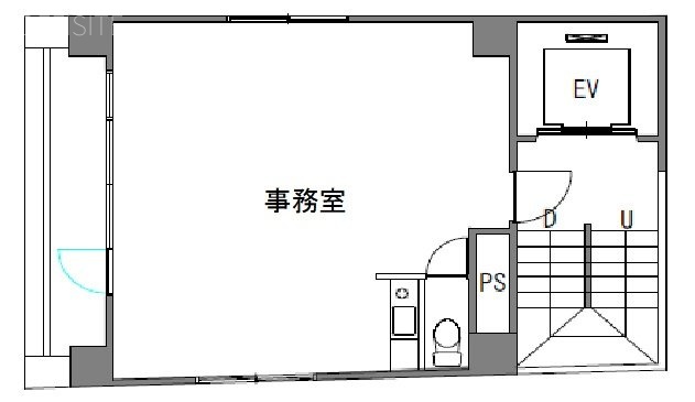 カテリーナトゥリア5F 間取り図