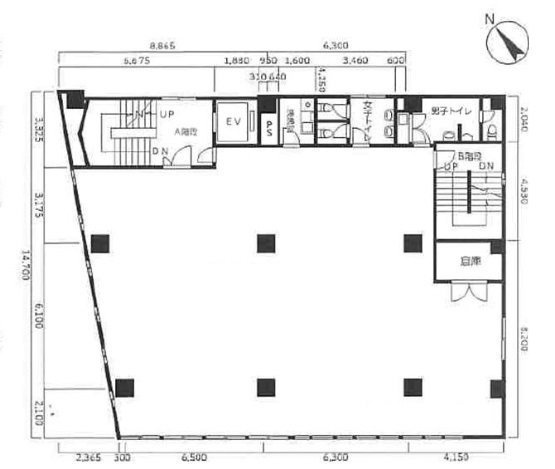 タケウチビル6F 間取り図