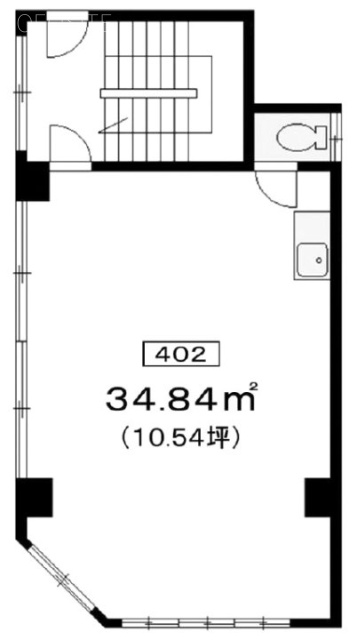 SNビル402 間取り図