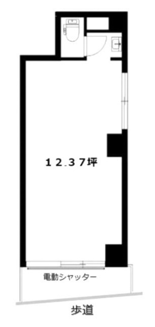 CIビル1F 間取り図