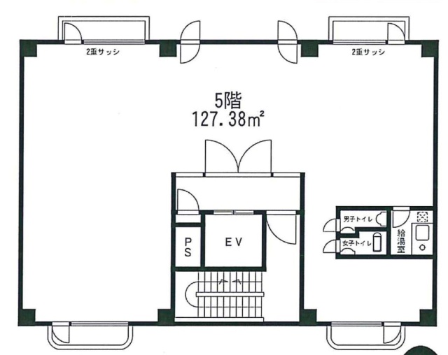 プラザ西麻布5F 間取り図
