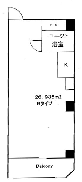 オーク・ヴィレッジ302 間取り図