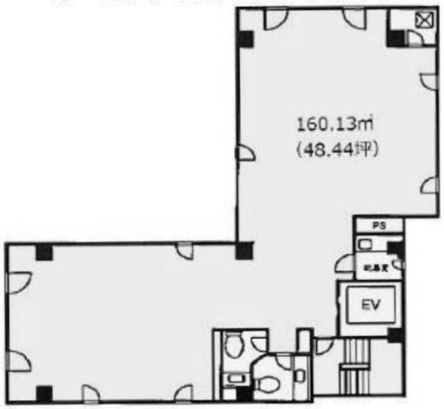 恒倉ビル4F 間取り図