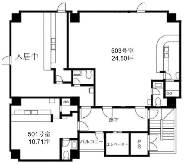 ラビオスかんない5-3 間取り図