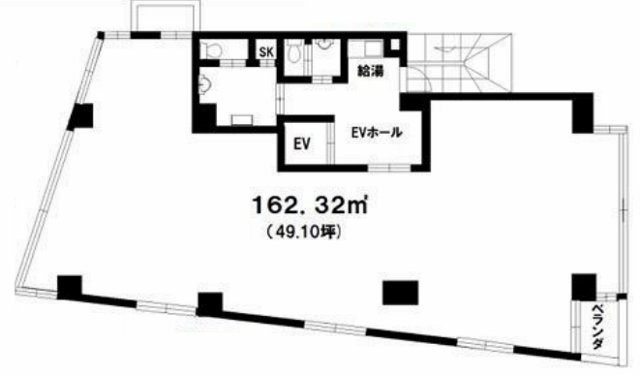 YMTビル2F 間取り図