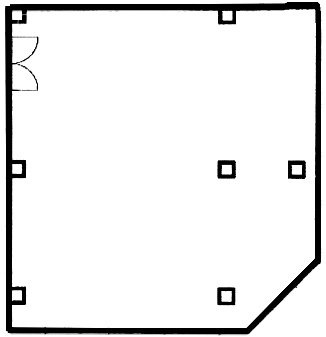 不二川ビル202 間取り図