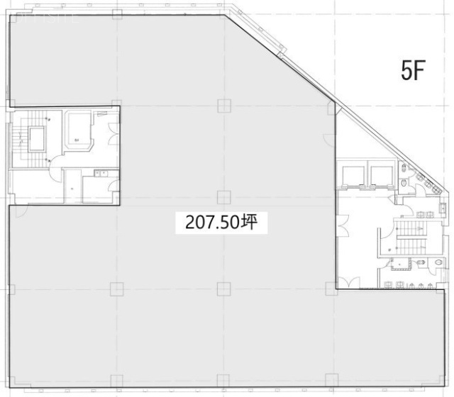 やまとビル5F 間取り図