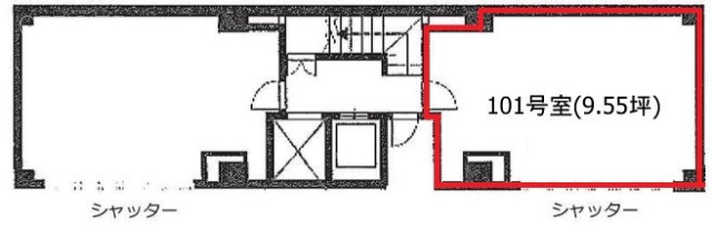 クレールK2101 間取り図