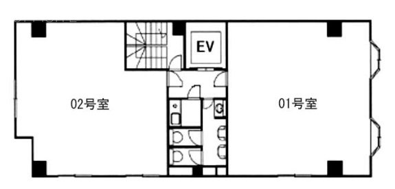 布施ビル202 間取り図