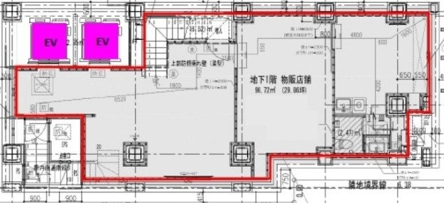 HULIC&New AKIHABARAビルB1F 間取り図