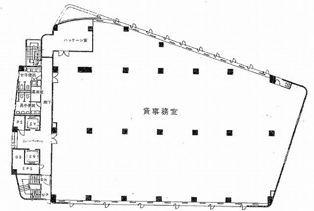 池之端日殖ビル4F 間取り図