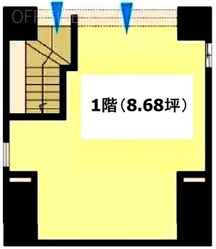 GINZA HOUSE1F 間取り図