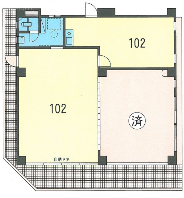 ウェスト青山102 間取り図