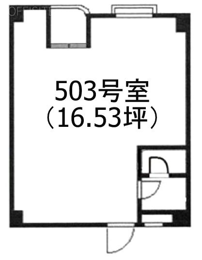 岡本ビル503 間取り図