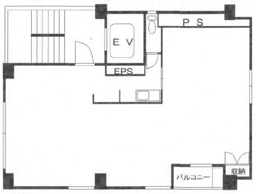 赤坂門田ビル4F 間取り図